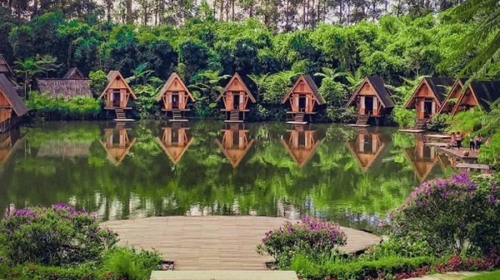 Bambu dusun lembang wisata bandung masuk tiket alam jadwaltravel