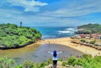 Pantai drini wisata yogyakarta gunungkidul