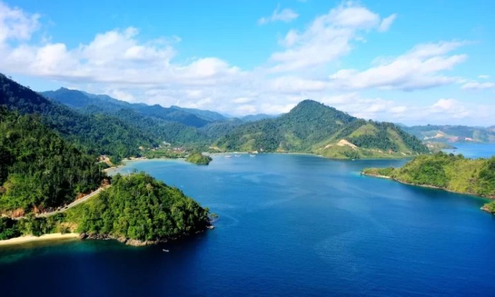 Puncak mandeh pemandangan ampat raja melihat favorit