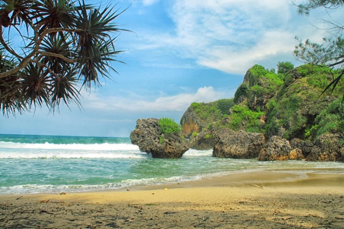 Siung pantai wisata jogja