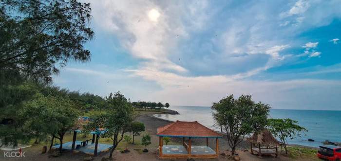 Pantai cahaya berkunjung kendal ayu instagram