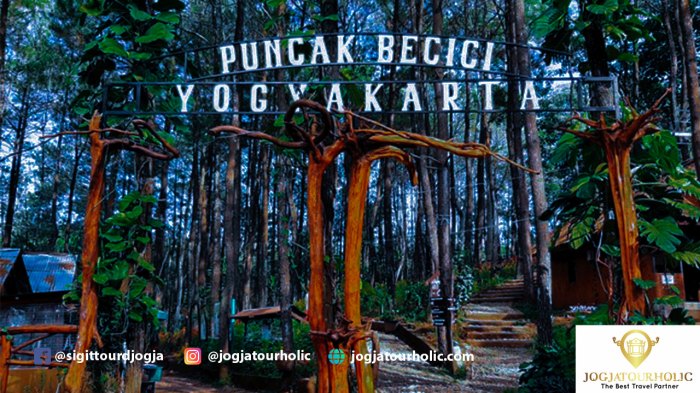 Puncak becici lokasi rute jogja outing alam pemandangan