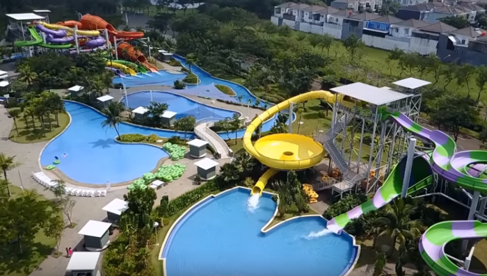 Waterpark bekasi rute lokasi