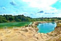 Cisoka biru telaga danau anjungan travelspromo nurohmah aktivitas tiket tangerang