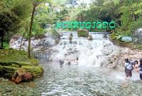 Sari ater hot spring water