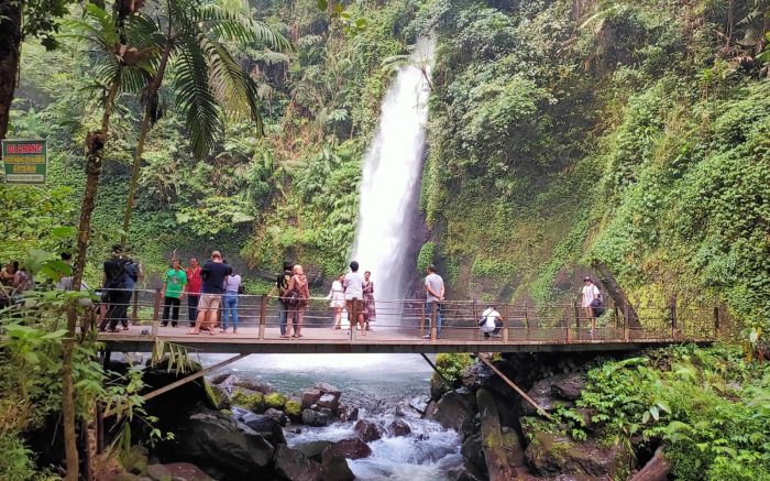 Cidahu curug sawer wisata sukabumi rute tipsnya