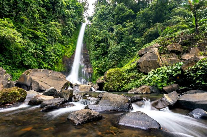 Gitgit waterfall