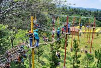 Budaya taman sentul outbound tempat wisata outbond aktivitas atraksi hebat sekelilingnya pasien bersenang senang lewat diajak banyuasin unik googlemaps