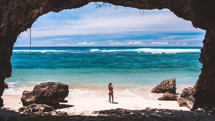 Pantai gunung payung