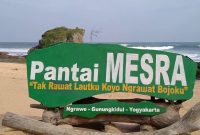 Pantai mesra kidul yogyakarta gunung tiket rutenya hhd vera ig