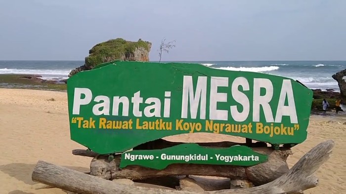 Pantai mesra kidul yogyakarta gunung tiket rutenya hhd vera ig