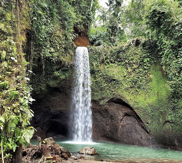 Waterfalls tibumana kalimantan terjun air unggulan omnivagant